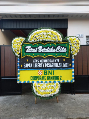 Papan Bunga Duka di Prabumulih Selatan