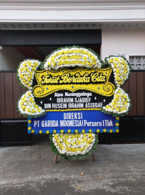 Papan Bunga Duka di Prabumulih Selatan