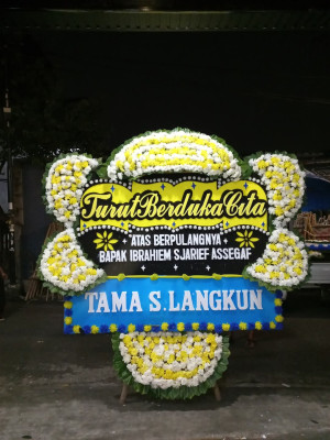 Papan Bunga Duka di Prabumulih Selatan